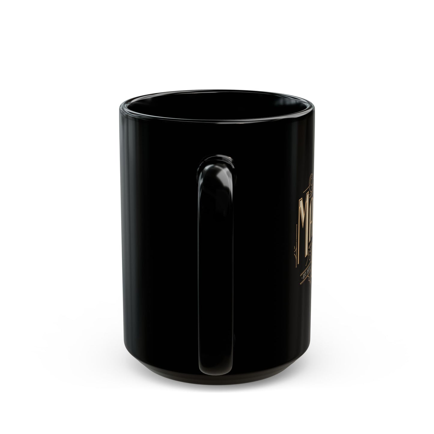 Mug - Humorous Fishing Themed Novelty Black Mug (11oz, 15oz)