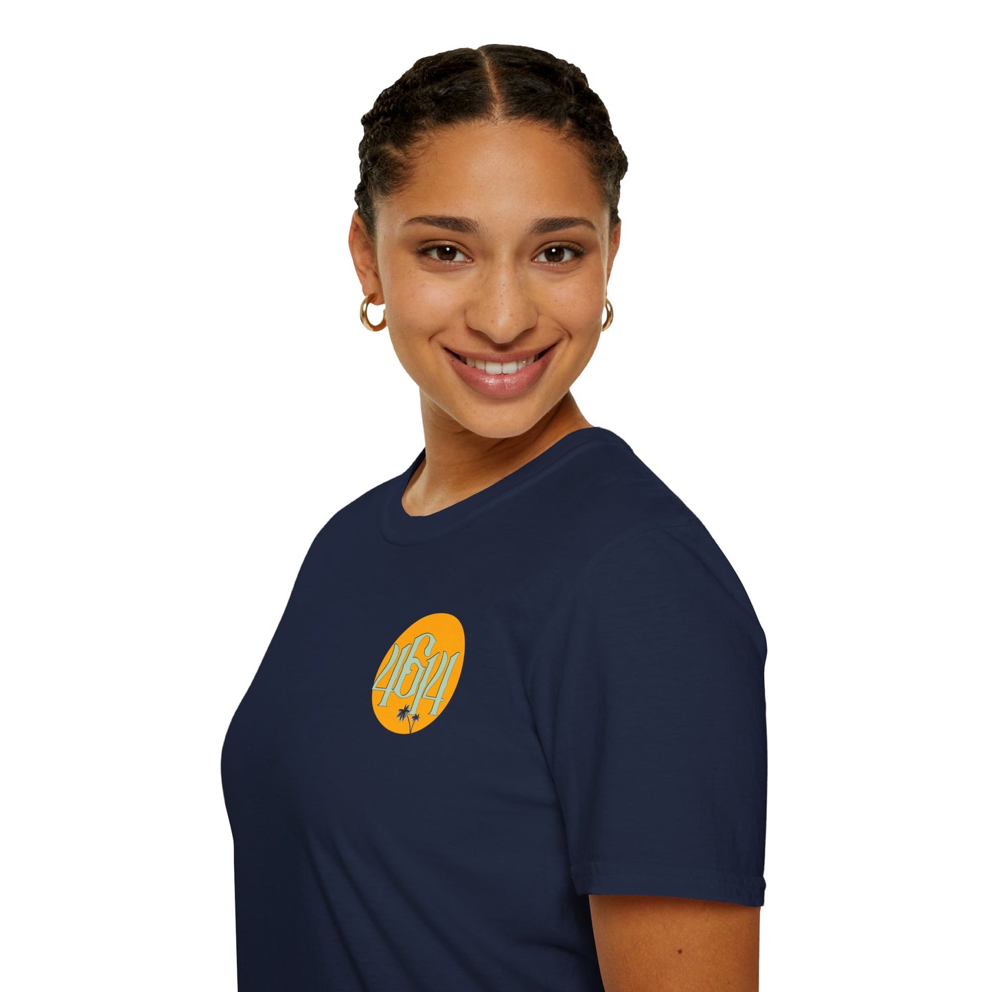 Softstyle T-Shirt with 4614 Brand Showcase Design