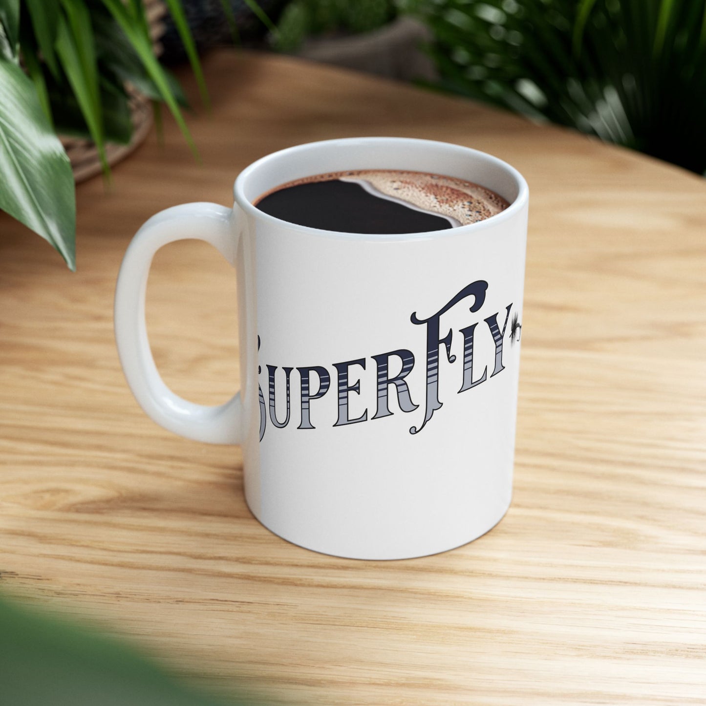 Mug - Funny Fishing Themed Ceramic Mug (11oz, 15oz)