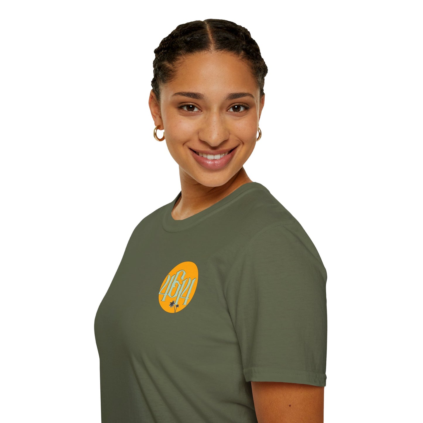 Softstyle T-Shirt with 4614 Brand Showcase Design