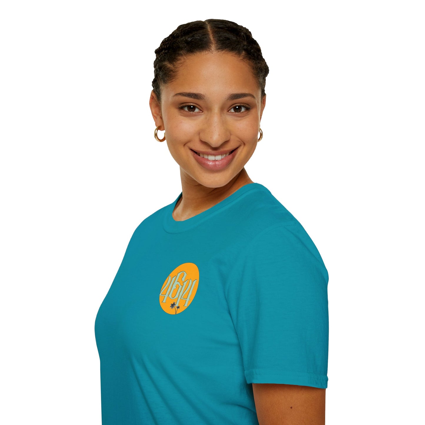 Softstyle T-Shirt with 4614 Brand Showcase Design