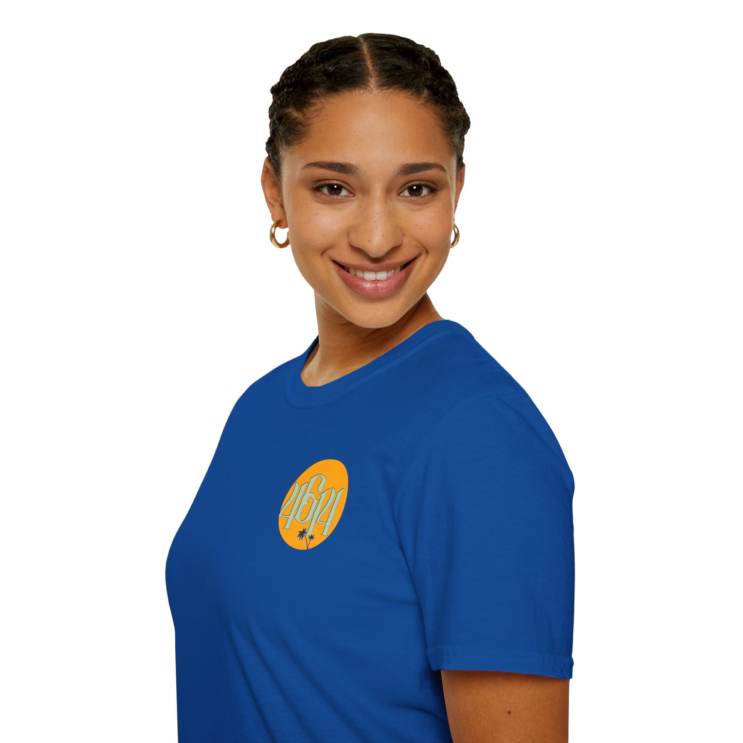 Softstyle T-Shirt with 4614 Brand Showcase Design