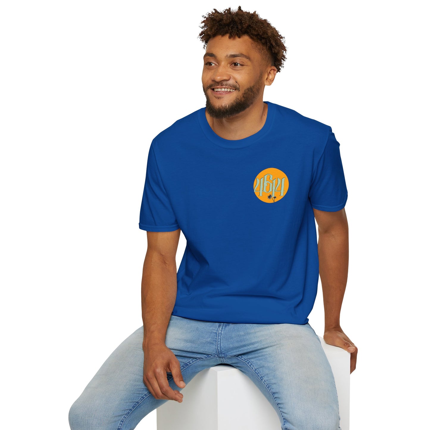 Softstyle T-Shirt with 4614 Brand Showcase Design