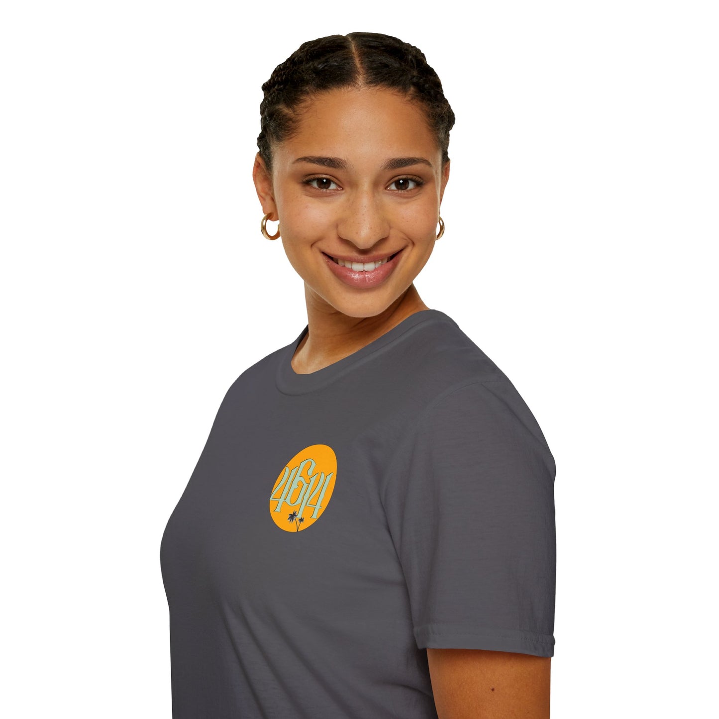 Softstyle T-Shirt with 4614 Brand Showcase Design