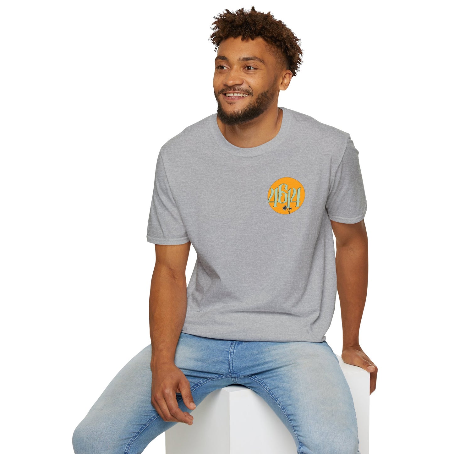 Softstyle T-Shirt with 4614 Brand Showcase Design