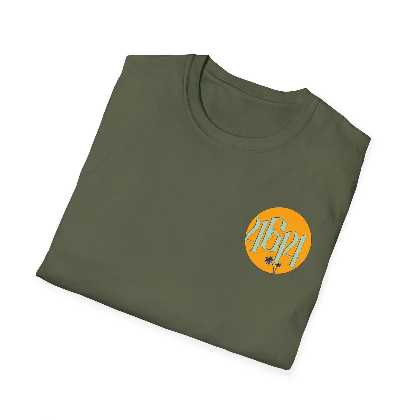 Softstyle T-Shirt with 4614 Brand Showcase Design