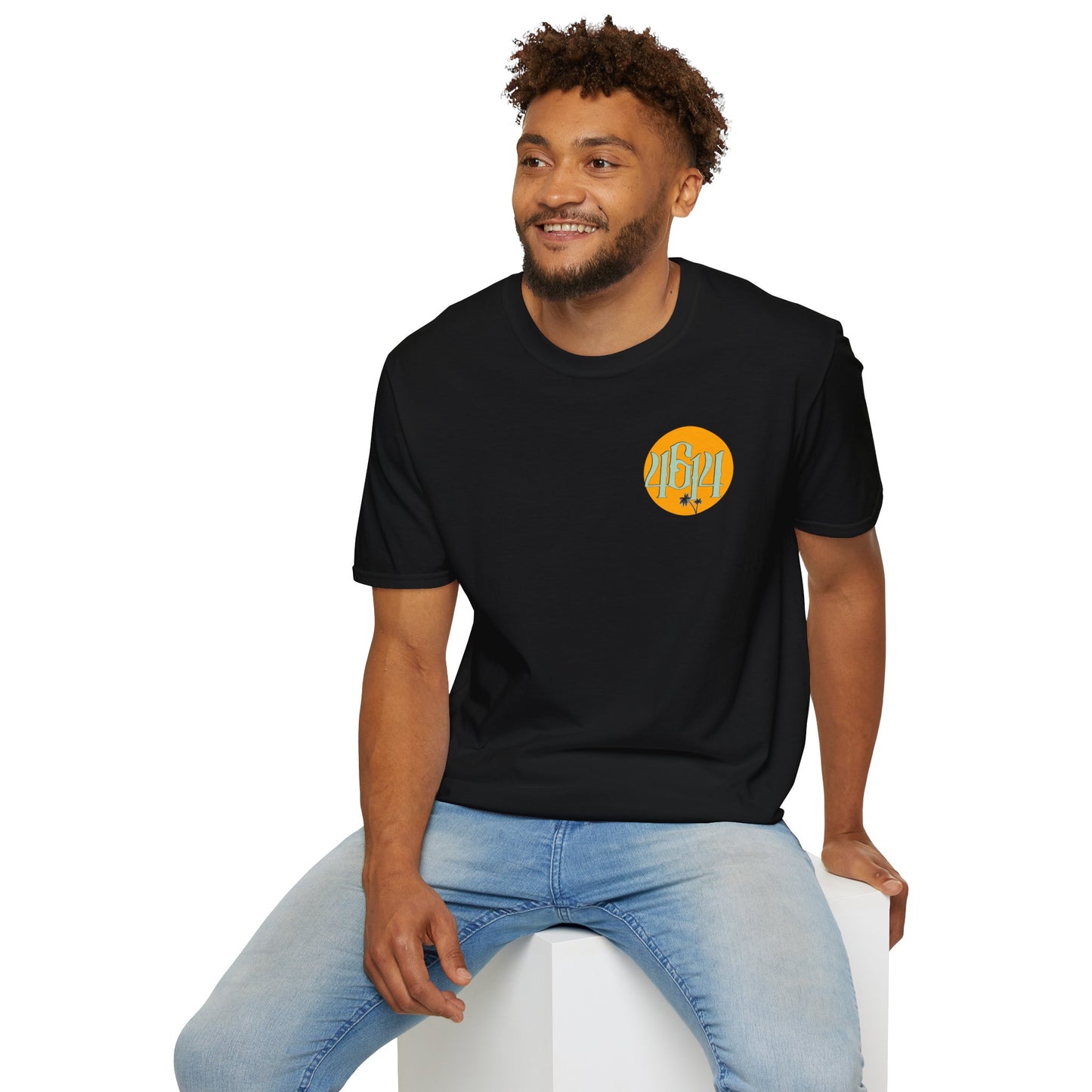 Softstyle T-Shirt with 4614 Brand Showcase Design