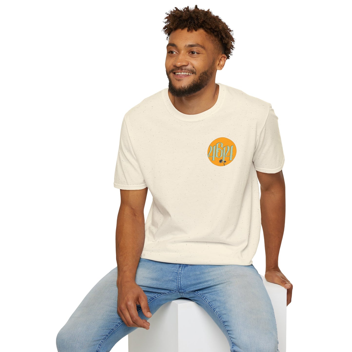 Softstyle T-Shirt with 4614 Brand Showcase Design