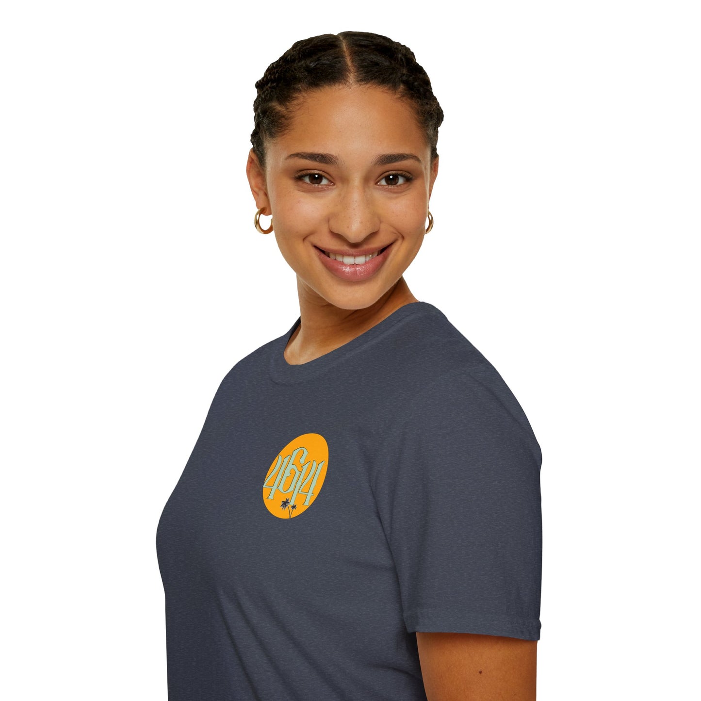 Softstyle T-Shirt with 4614 Brand Showcase Design