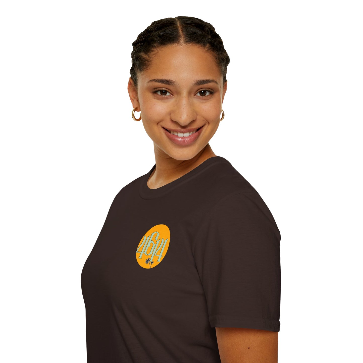 Softstyle T-Shirt with 4614 Brand Showcase Design