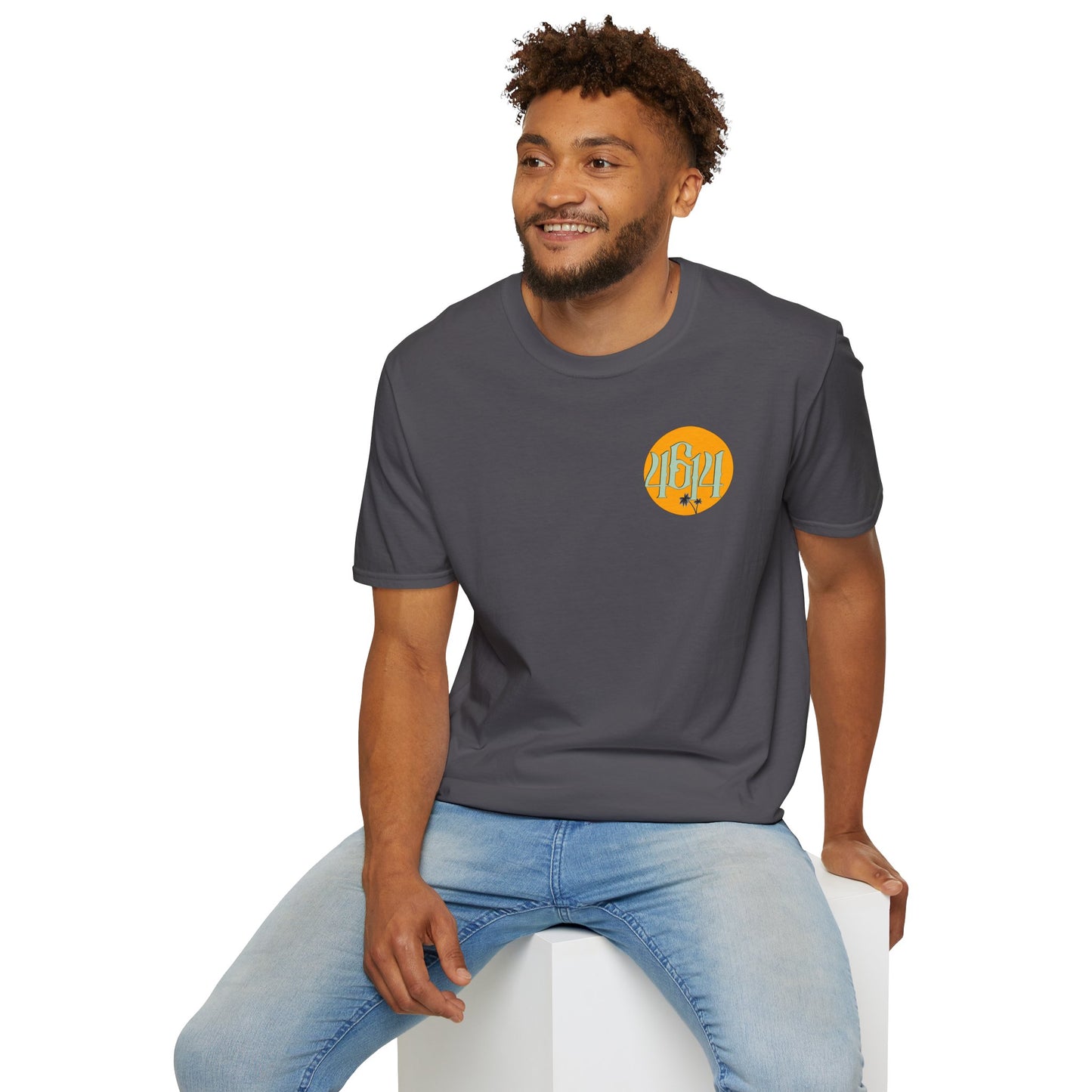Softstyle T-Shirt with 4614 Brand Showcase Design