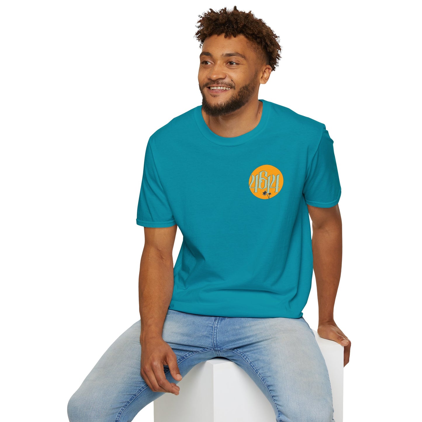 Softstyle T-Shirt with 4614 Brand Showcase Design