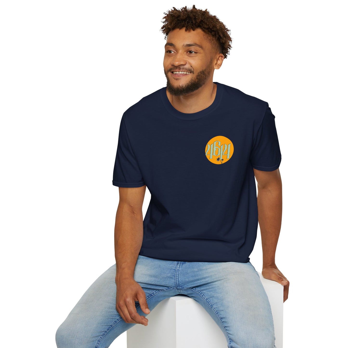 Softstyle T-Shirt with 4614 Brand Showcase Design