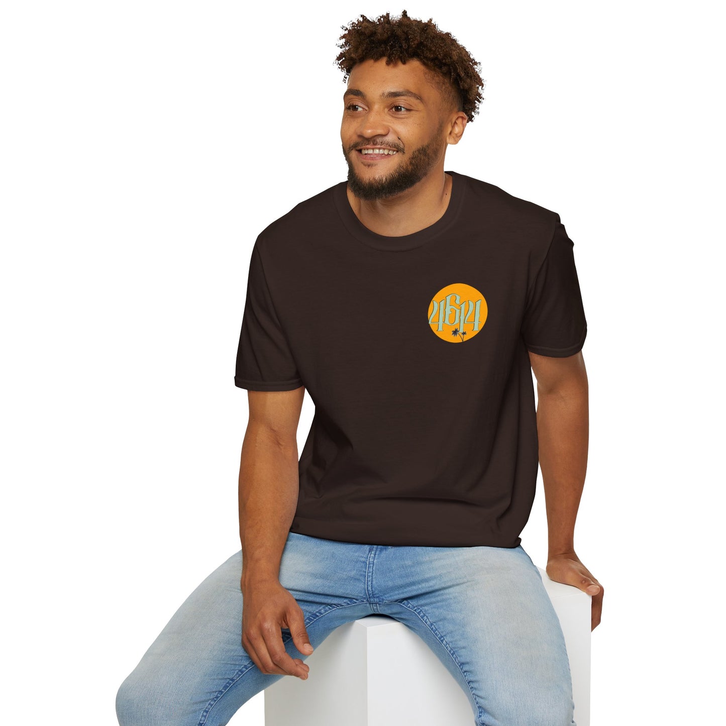 Softstyle T-Shirt with 4614 Brand Showcase Design