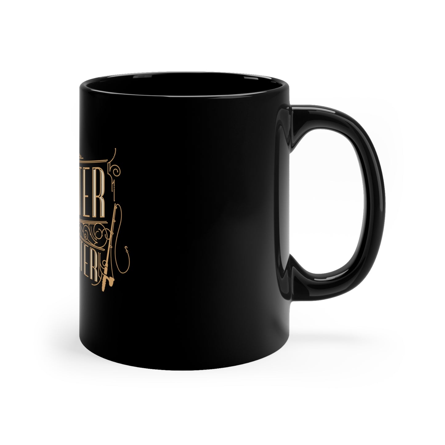 11oz Master Baiter Black Mug